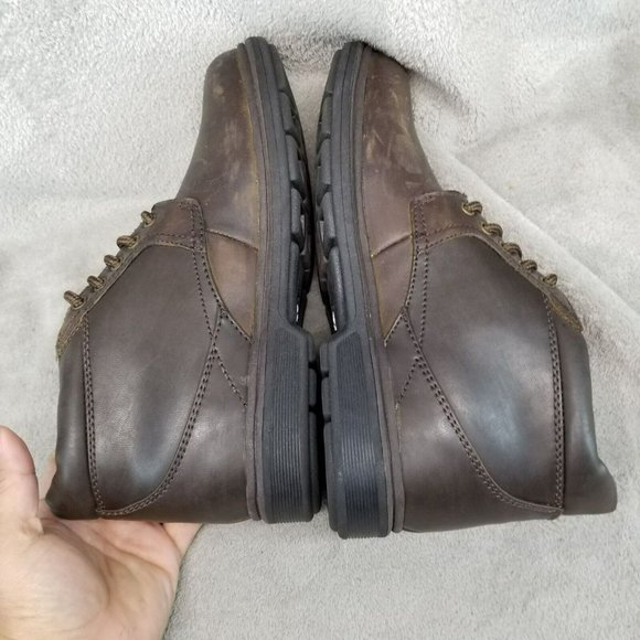 Nunn Bush Shoes Mens Size 8 Webb Lake Brown Waterproof Lace Up Casual Boots main image 6